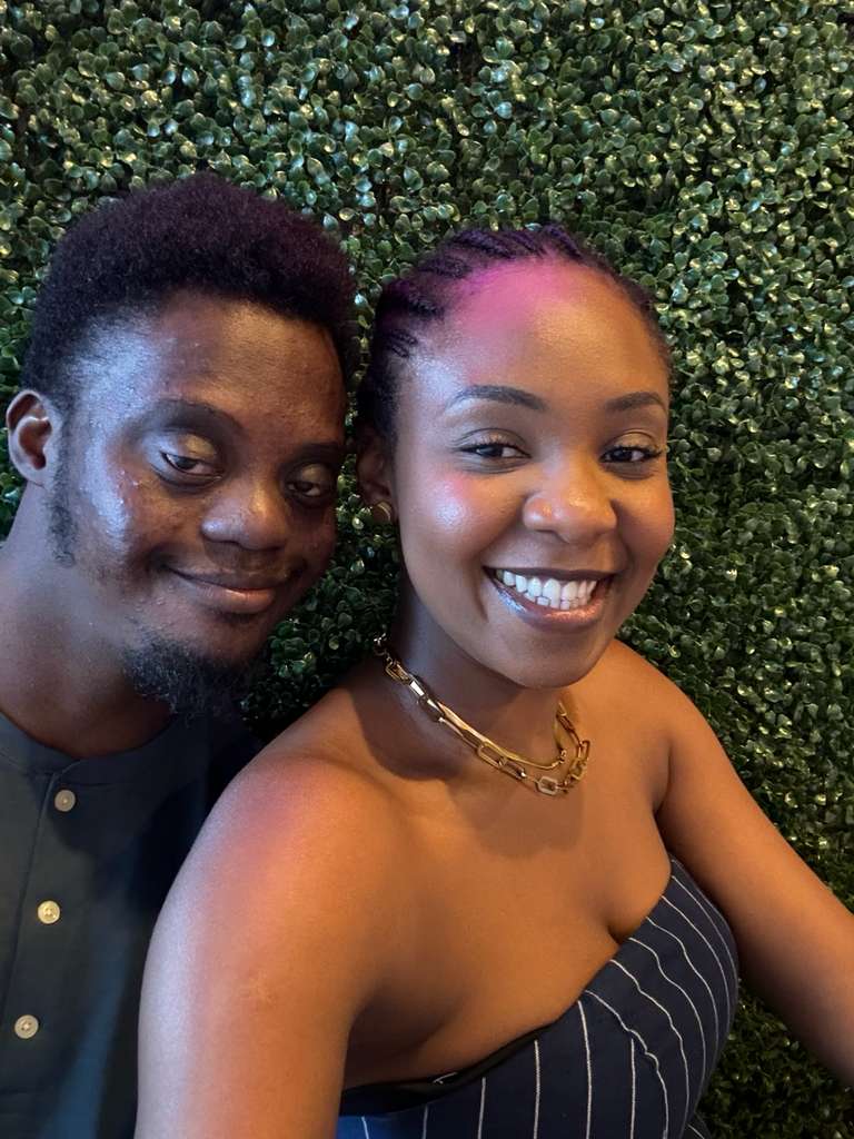 Abimbola and her brother, Folarin — photograph 7 of 11
