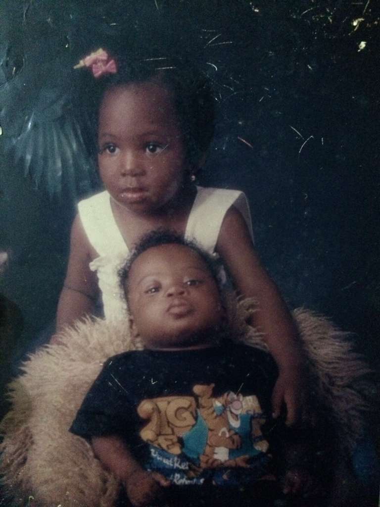 Abimbola and her brother, Folarin — photograph 3 of 11