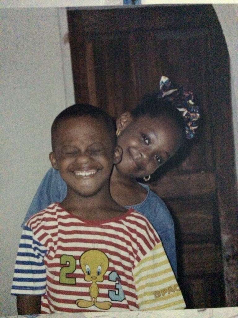 Abimbola and her brother, Folarin — photograph 4 of 11